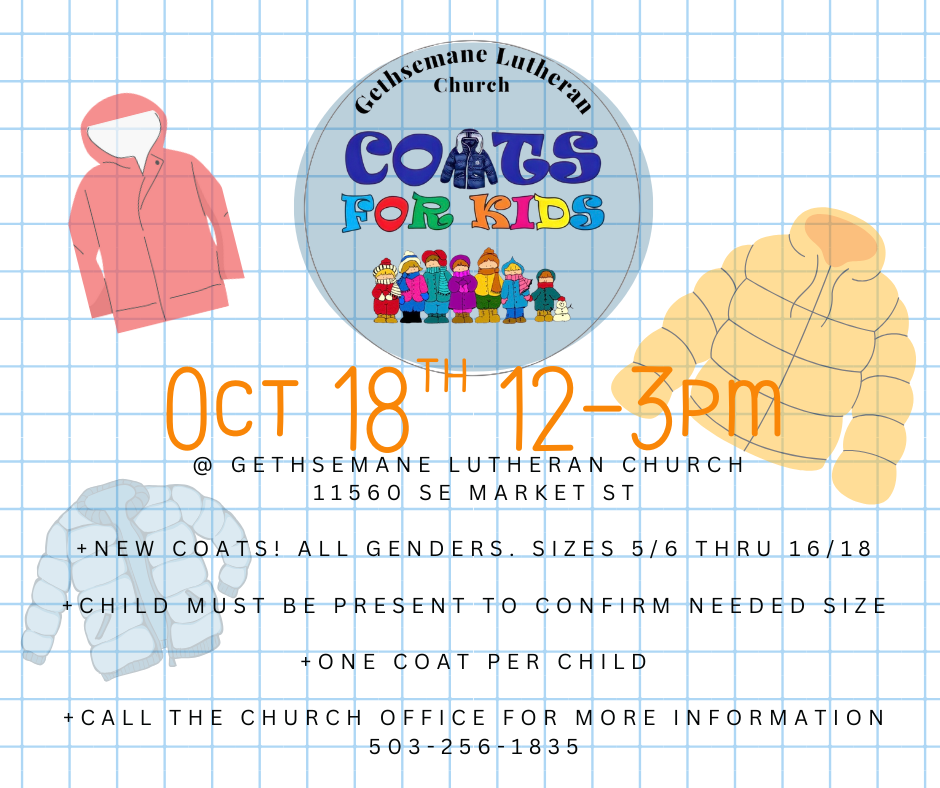 Coats for Kids Announcement