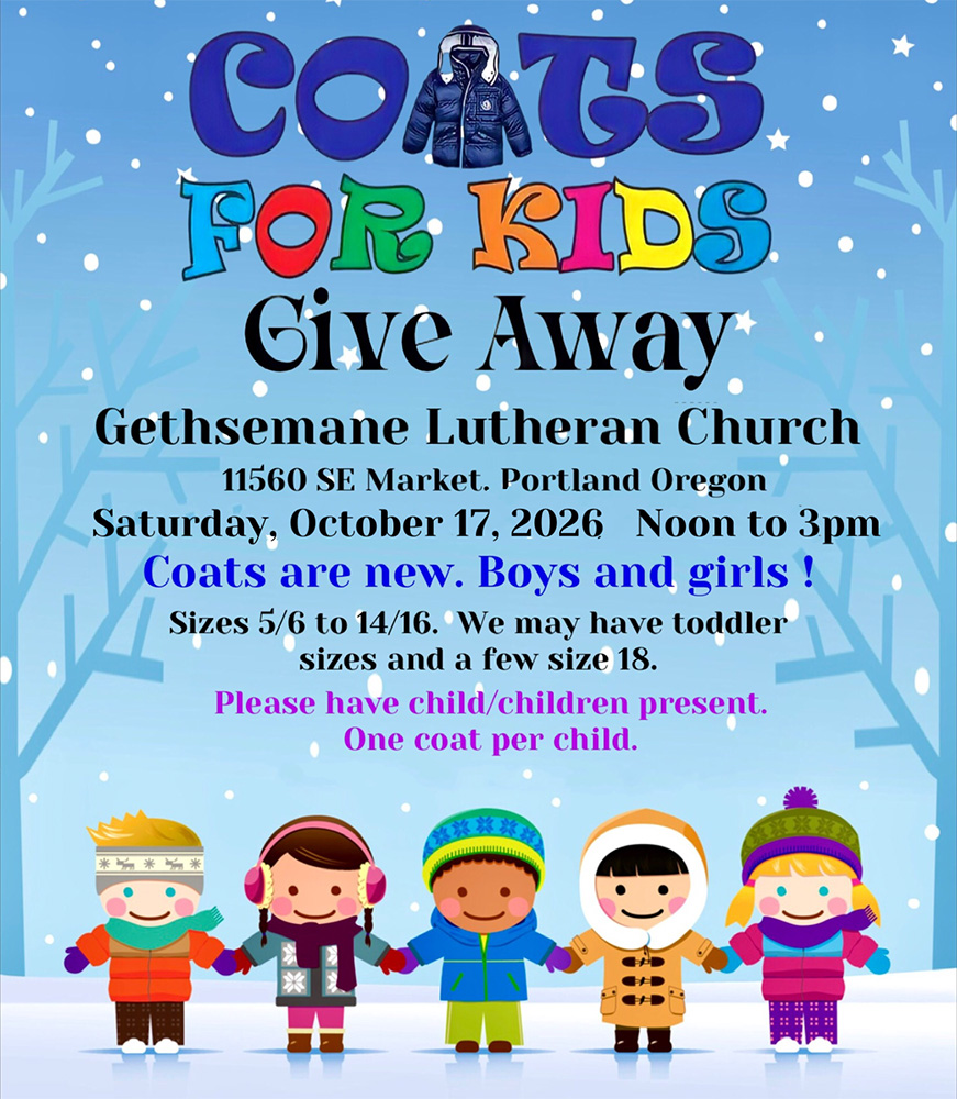 Coats for Kids Give Away graphic